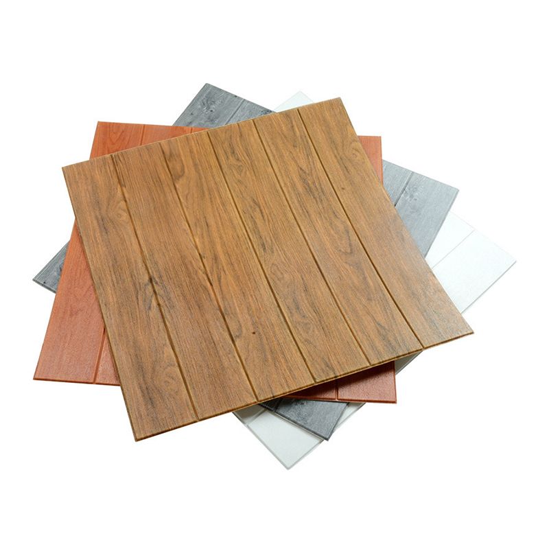 Sikunuo | 3D Embossed Interior Wall Covering Self-Adhesive Wood Look Wall Paneling