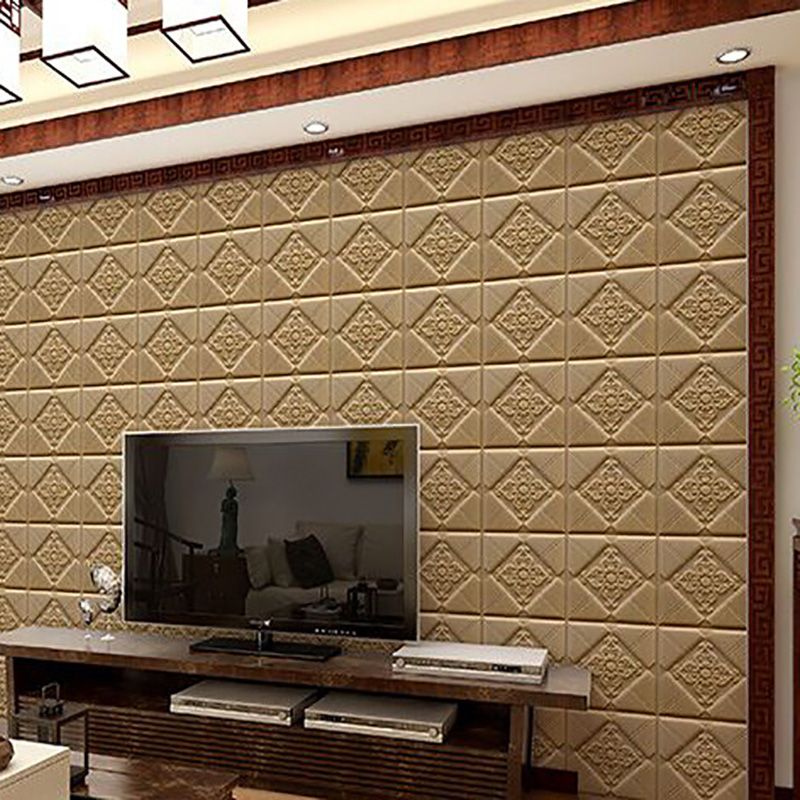 Sikunuo | Plastic Wall Access Panel Self-adhesive Wall Covering for Living Room and Bedroom