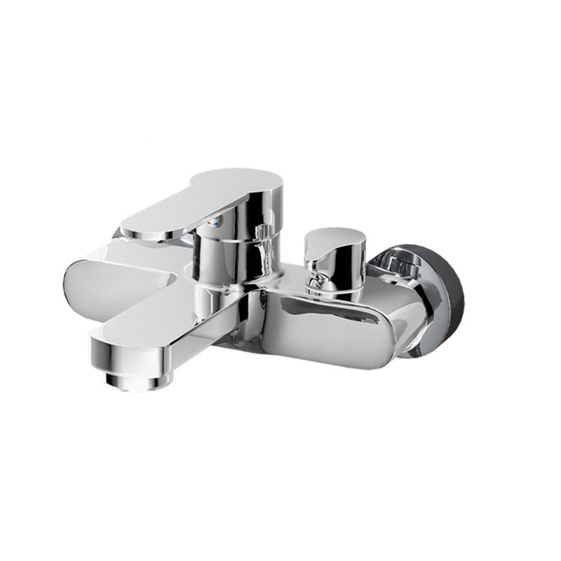 Sikunuo | Popular Wall-Mounted Bathtub Faucet Fixed Lever Handle Bathtub Filler Trim