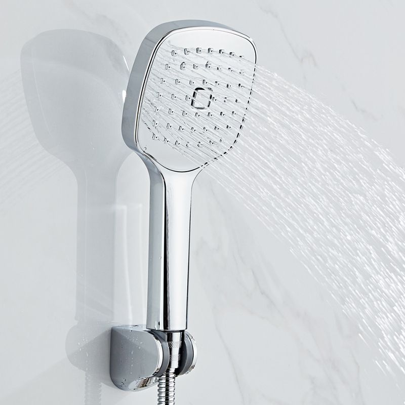 Sikunuo | Square Handheld Shower Head Modern Wall Mounted Handheld Shower Head