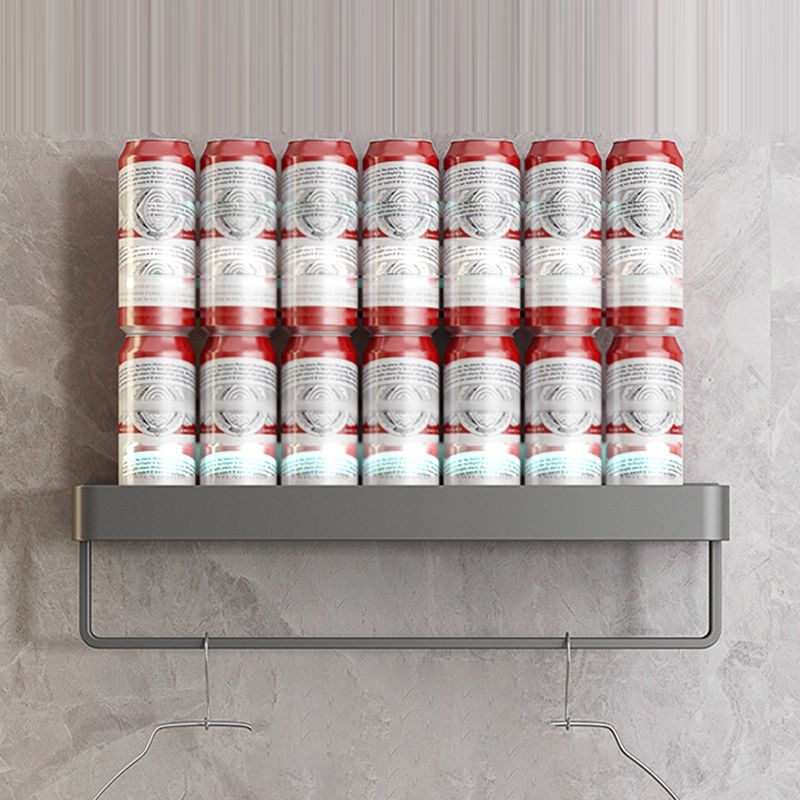 Sikunuo | Minimalist Matte Metal Bathroom Accessory Set Modern Bathroom Shelf