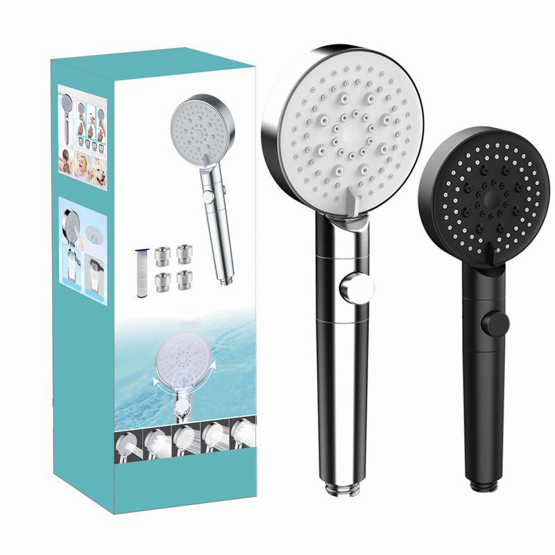 Sikunuo | Modern Handheld Supercharged Showerhead Round Turbo Spray Head
