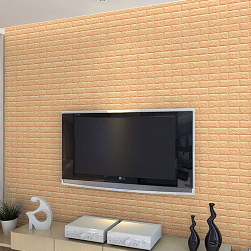 Sikunuo | Modern Panel PVC 3D-embossed Self-adhesive Waterproof Interior Cladding