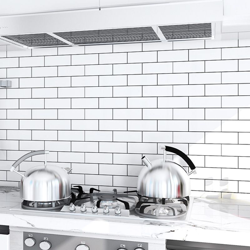 Sikunuo | Single panel wallpaper Contemporary kitchen peel and stick splashback