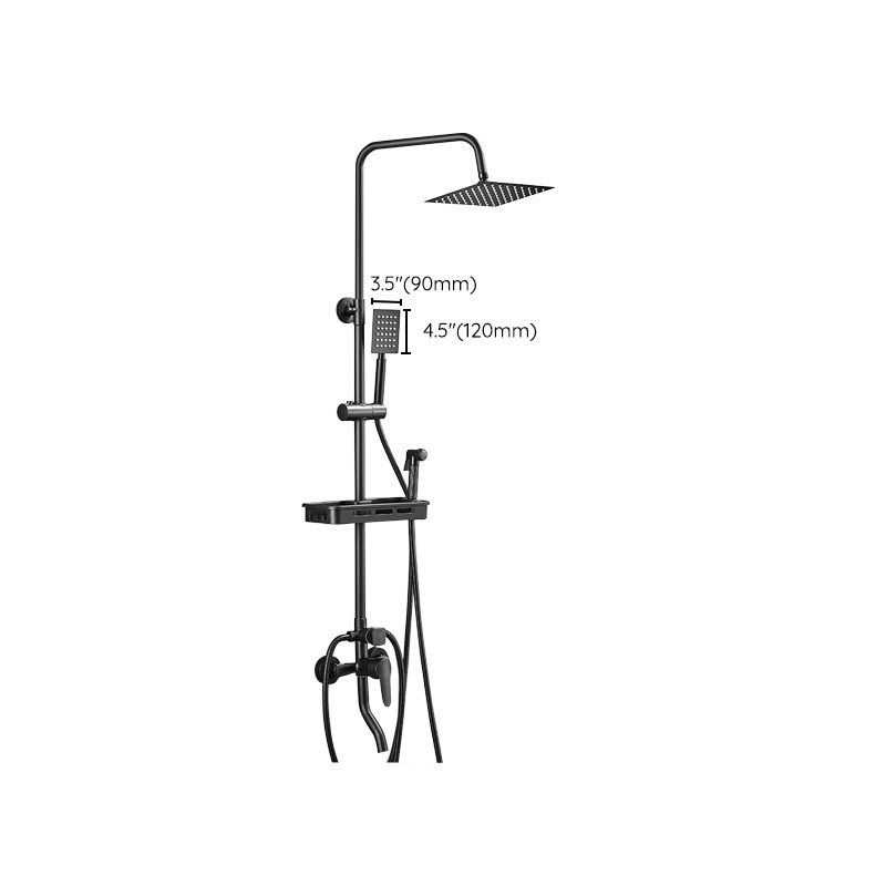 Sikunuo | Modern adjustable water flow shower faucet shower hose shower system on the wall