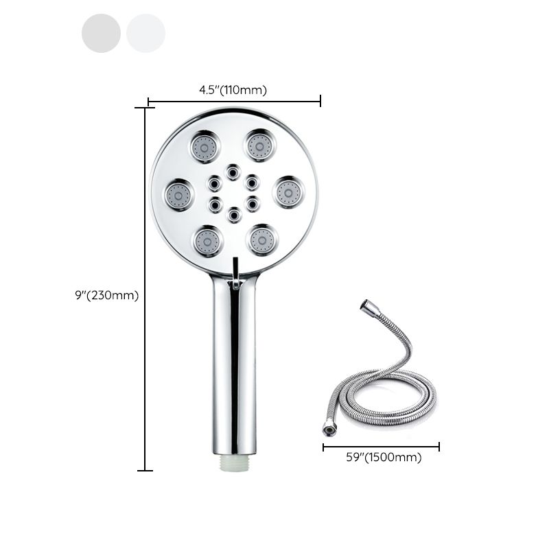 Sikunuo | Contemporary Shower Head Plastic Shower Head with Adjustable Water Flow