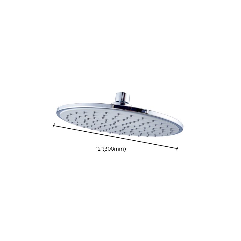 Sikunuo | Wall Mounted Fixed Shower Head Modern Style Metal Shower Head