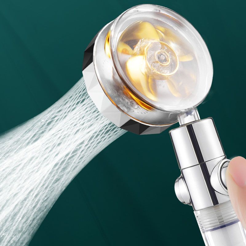 Sikunuo | Modern Shower Head Handheld Shower Head Plastic Wall Mount Round Shower Head Combo