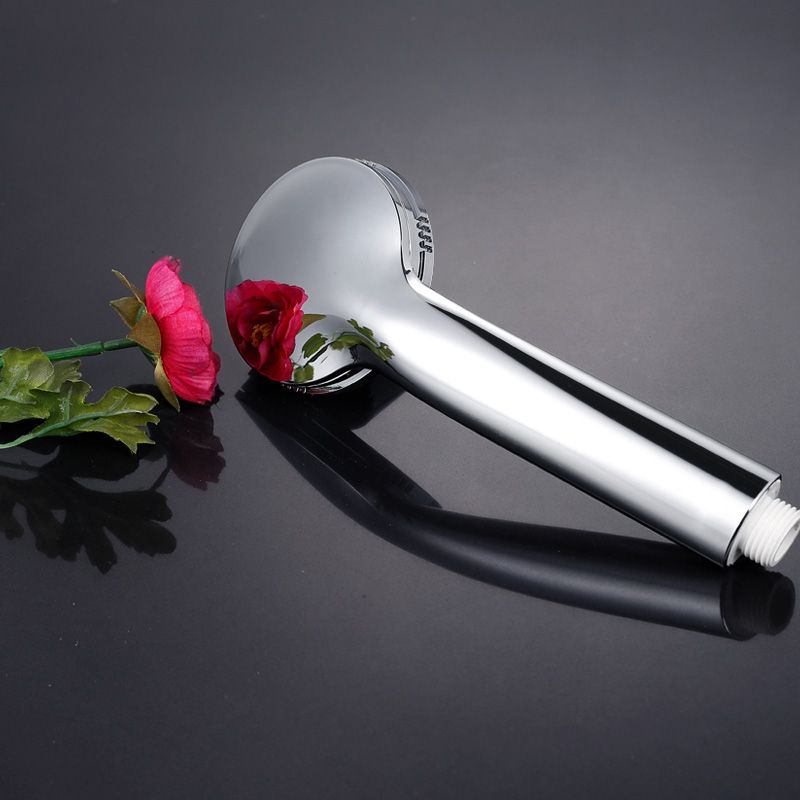 Sikunuo | Contemporary Silver Round Shower Head Water Efficient Standard Spray Head