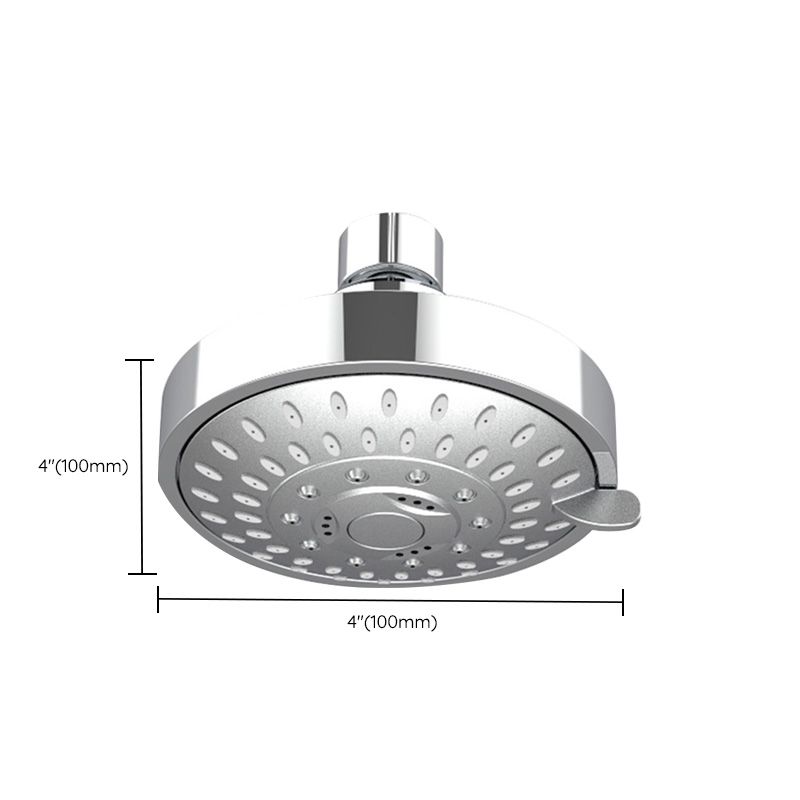 Sikunuo | Wall-mounted Metal Shower Head Modern Round Shower Head Fixed Shower Head