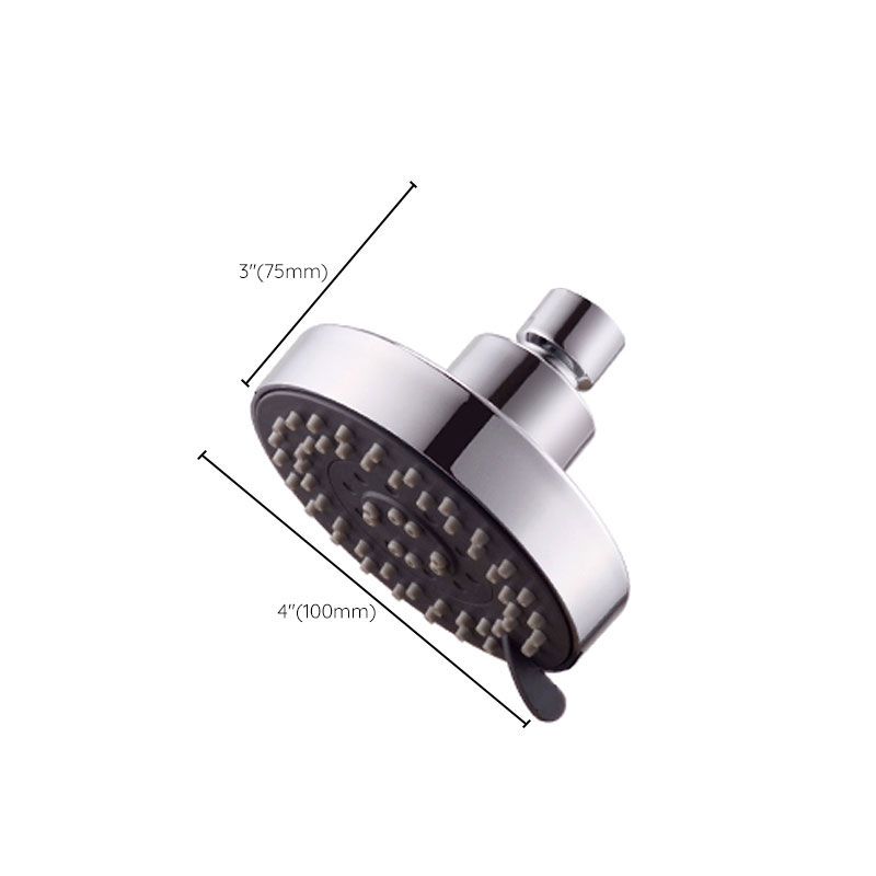 Sikunuo | Round Small Upper Shower Head Wall Mount Adjustable Shower Head