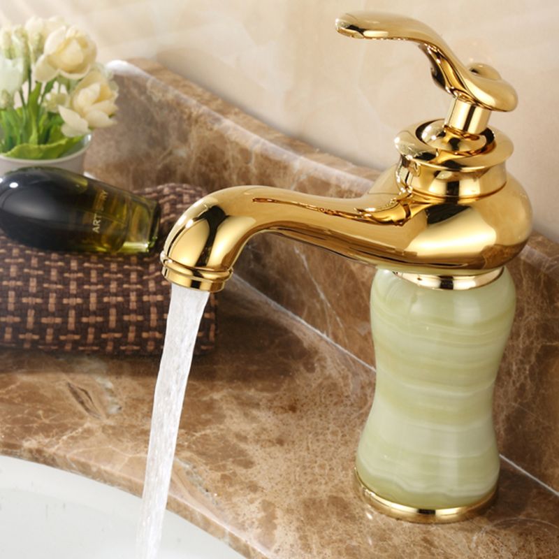 Sikunuo | Luxury Vessel Faucet Lever Handle Low Arc Vessel Sink Bathroom Faucet