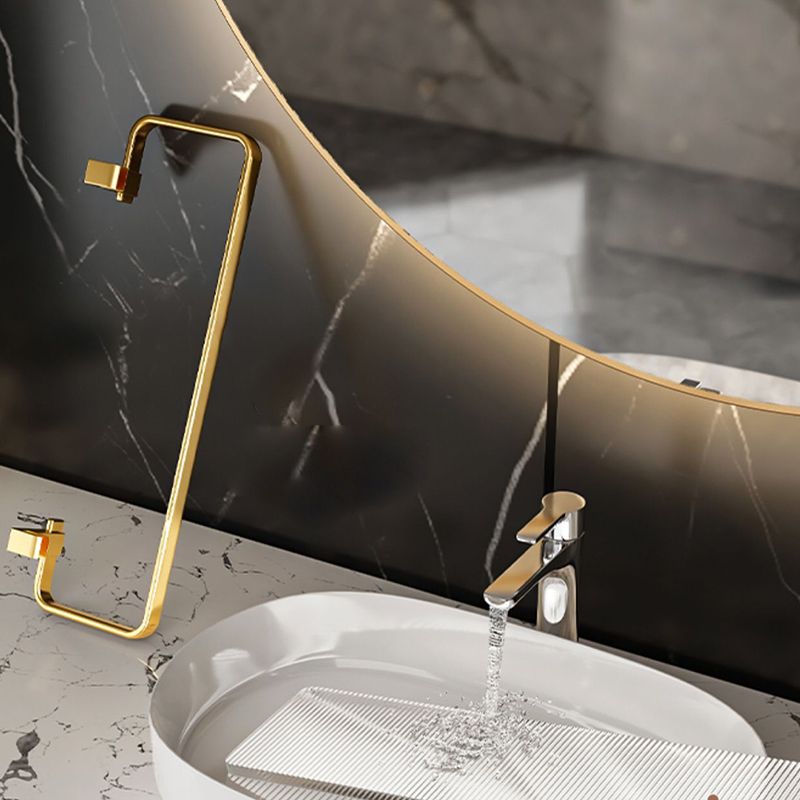 Sikunuo | Metal and Acrylic Bathroom Accessory Set Transparent Bathroom Accessories