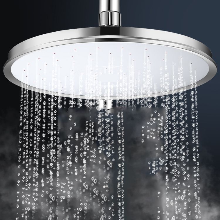 Sikunuo | Round Showerhead Combo Modern Fixed Showerhead for Bathroom