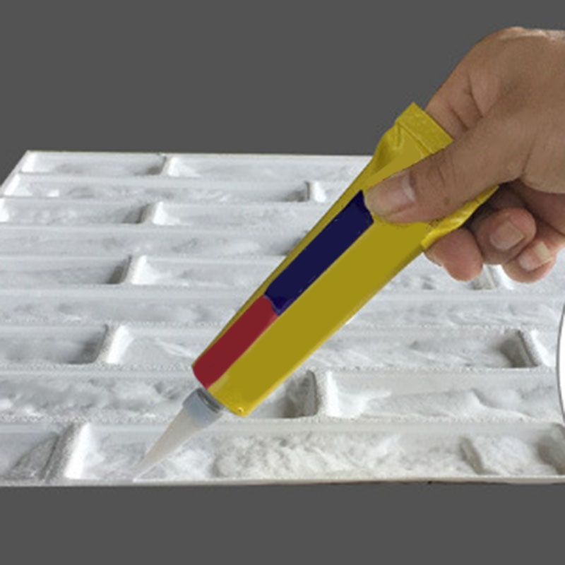 Sikunuo | Square Interior Wall Cladding Peel and Stick Texture Effect Wall Cladding