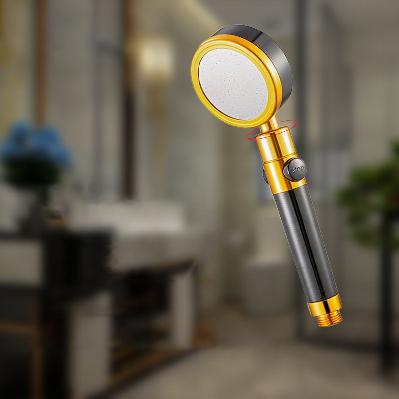 Sikunuo | Metal Shower Head Round Hand Shower with Adjustable Shower Heads
