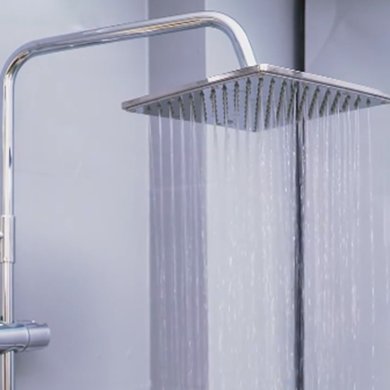 Sikunuo | Contemporary Showerhead Combination Dual Showerhead Stainless Steel Wall-Mounted Showerhead