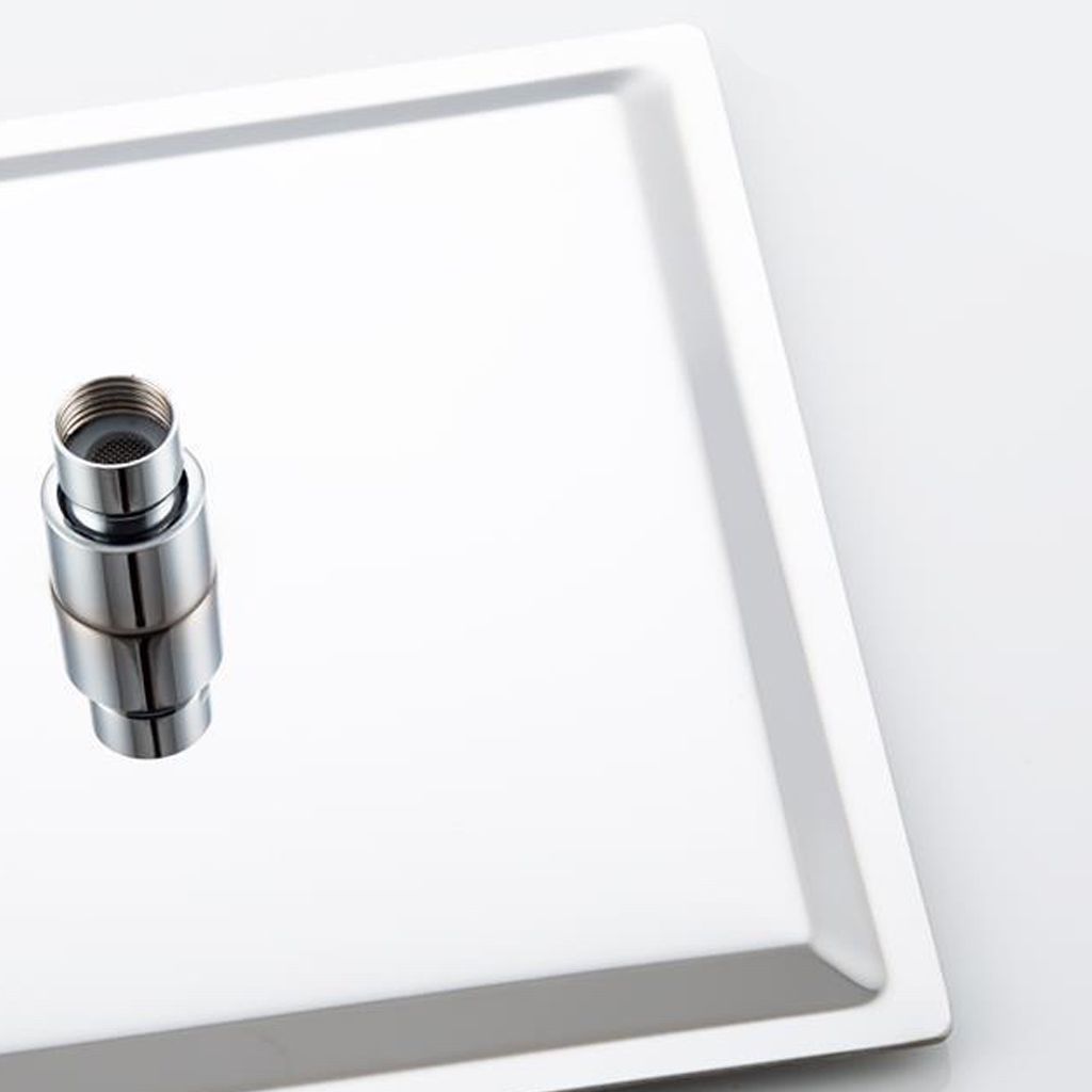 Sikunuo | Stainless Steel Showerhead Combo Modern Fixed Showerhead for the Bathroom