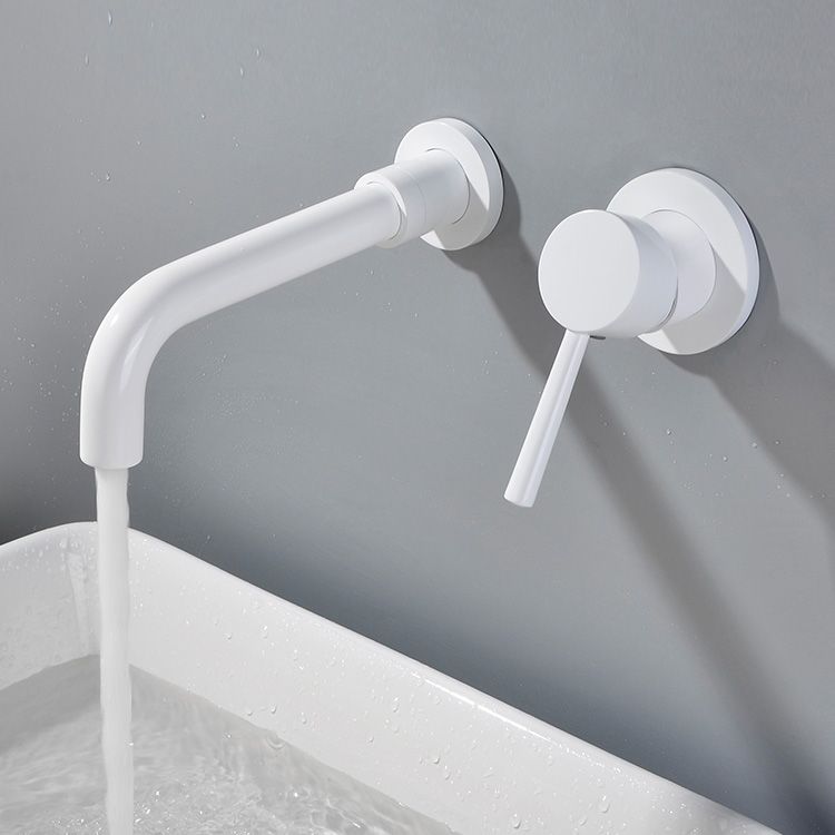 Sikunuo | Modern Brass Roman Bathtub Faucet with 1 Lever Handle Bathtub Faucet