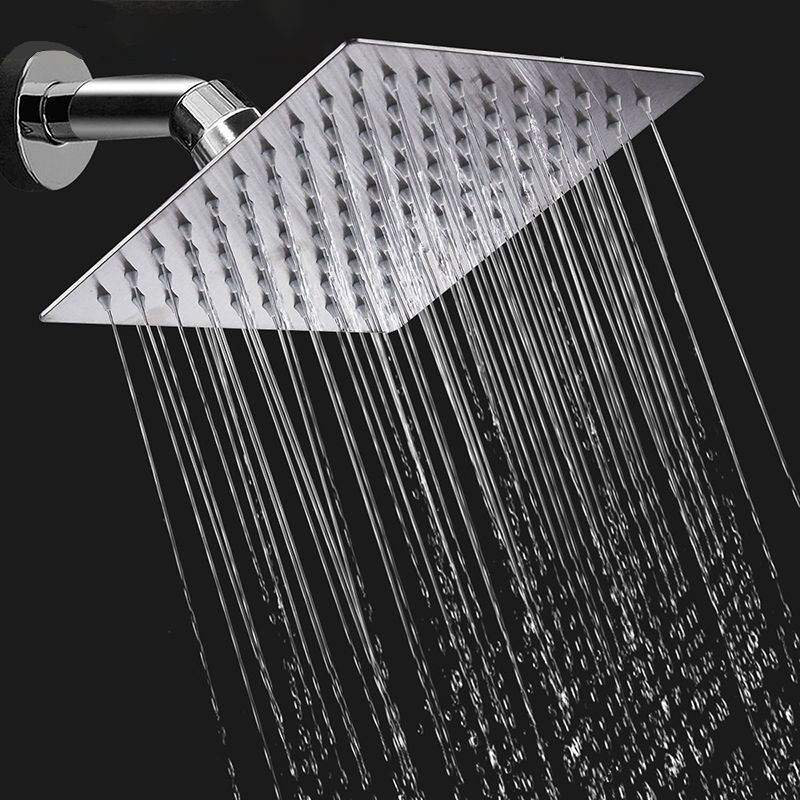 Sikunuo | Wall Mounted Fixed Shower Head Modern Style Metal Shower Head