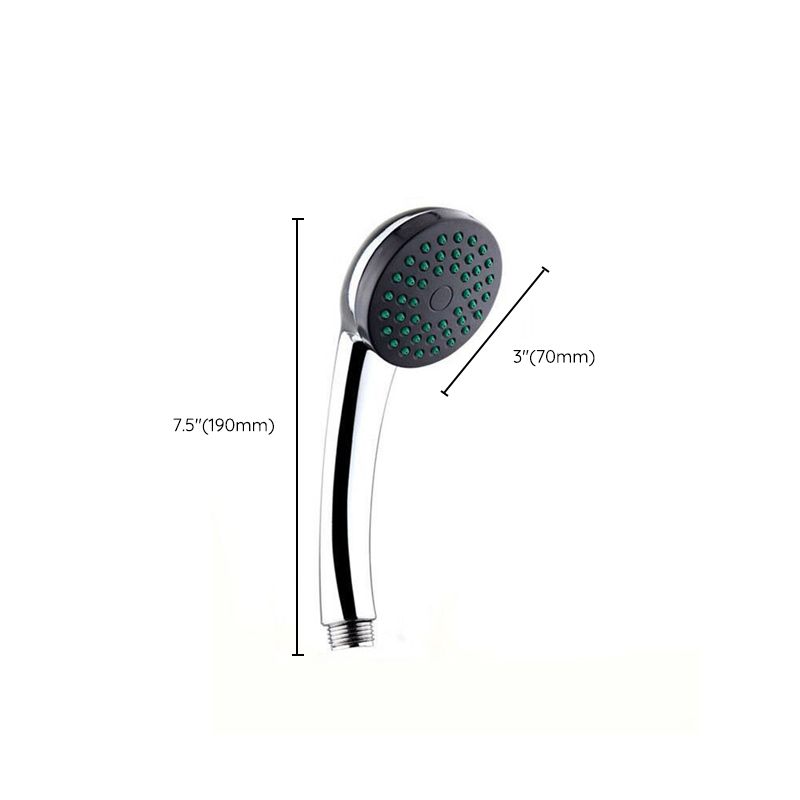 Sikunuo | Modern Style Handheld Shower Head Bathroom Metal Round Shower Head