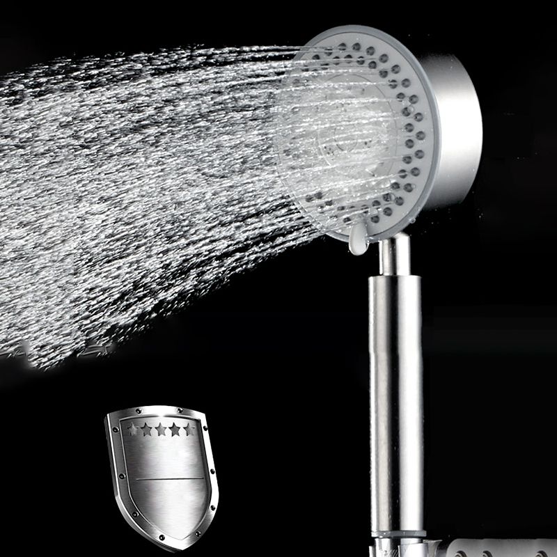 Sikunuo | Contemporary Shower Head 304 Stainless Steel Round Hand Shower