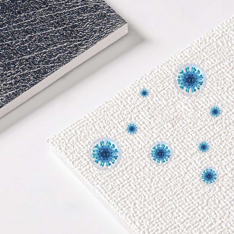 Sikunuo | Modern Wall Panel Peel and Stick Stain Resistant Wall Ceiling for Living Room