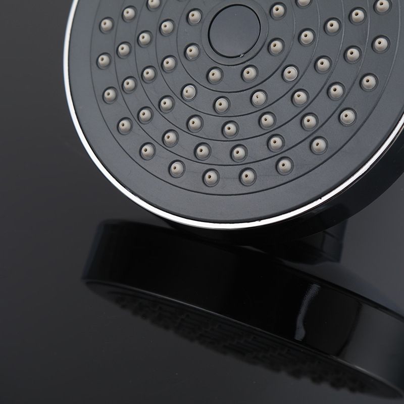 Sikunuo | Round Fixed Shower Head Traditional Style Metal 5-Inch Fixed Shower Head
