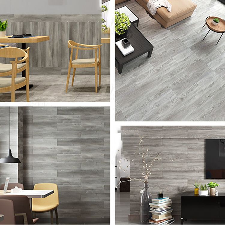 Sikunuo | Farmhouse Tin Back Wall Panel Smooth Wall Ceiling Wood Board Set of 1