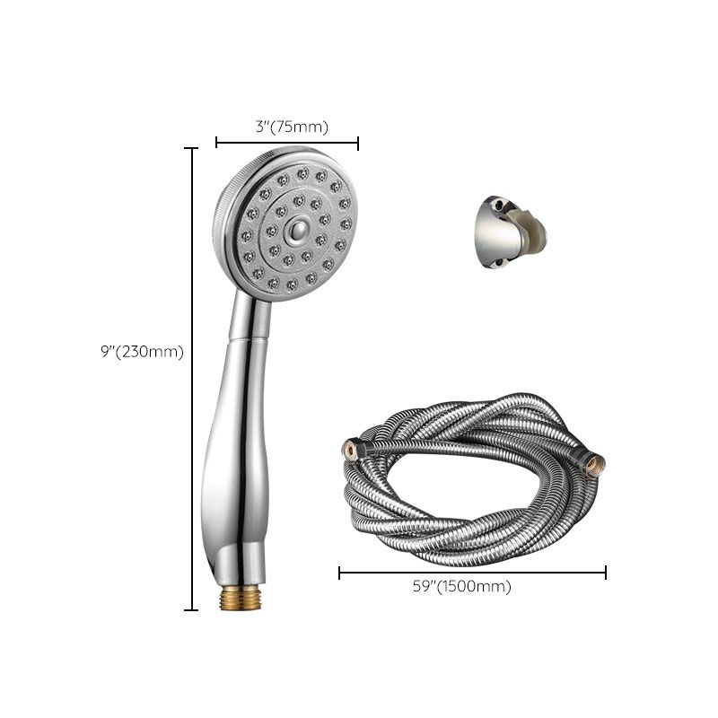 Sikunuo | Contemporary Shower Head Metal Handheld Shower Head with Adjustable Water Flow