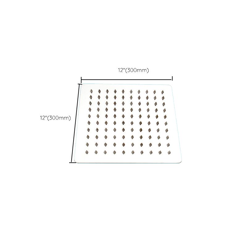 Sikunuo | Large Shower Head 304 Stainless Steel Standard Spray Pattern Fixed Shower Head