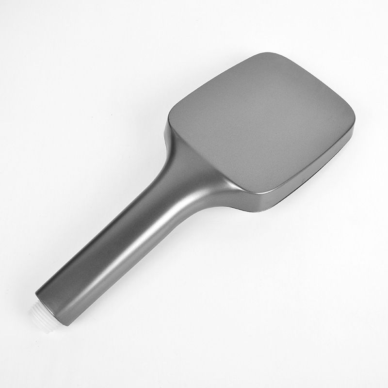 Sikunuo | Modern Gray Showerhead Combo Standard Spray Pattern Rectangular Large Showerhead