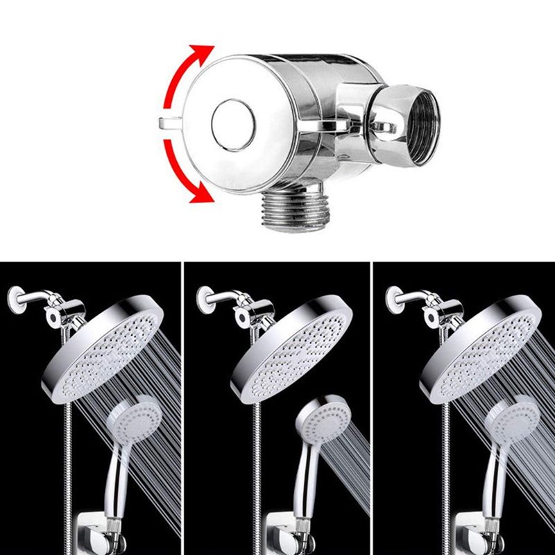 Sikunuo | Contemporary Style Shower Head Metal Bathroom Shower Head with Hose