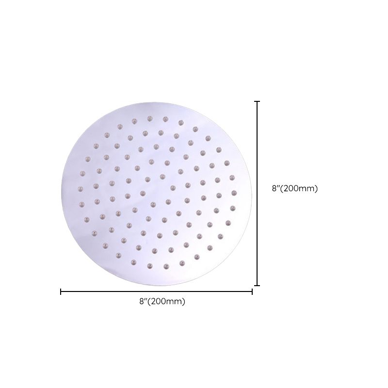 Sikunuo | Metal Fixed Shower Head Modern Bathroom Ceiling Mount Shower Head