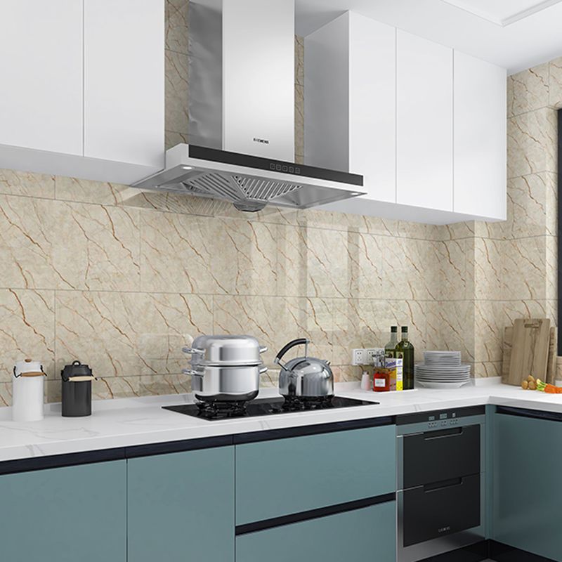 Sikunuo | PVC Peel and Stick Wall Tile Modern Peel & Stick Mosaic Tile