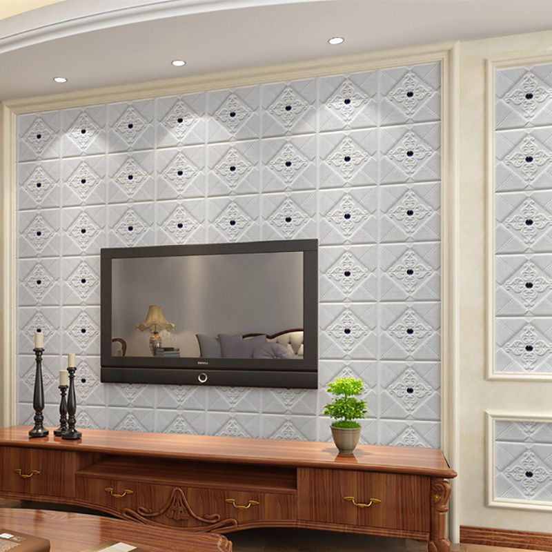 Sikunuo | Plastic Wall Access Panel Self-adhesive Wall Covering for Living Room and Bedroom
