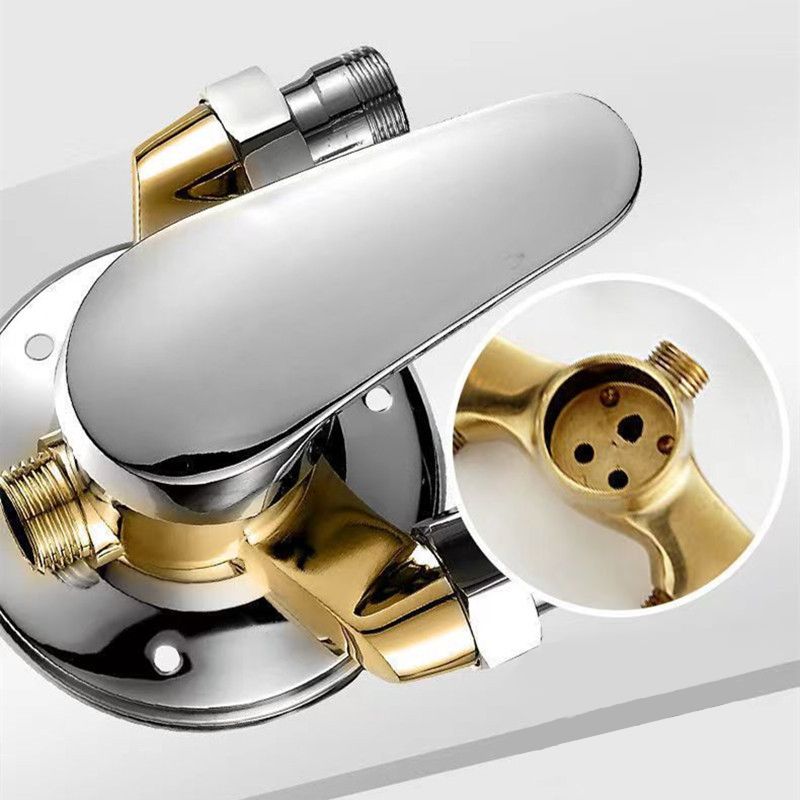 Sikunuo | Shower Trim Massage Jet Level Handle Wall Mounted Shower Trim