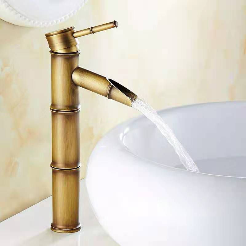 Sikunuo | Round Single-Handle Water Tap Country Style Faucet