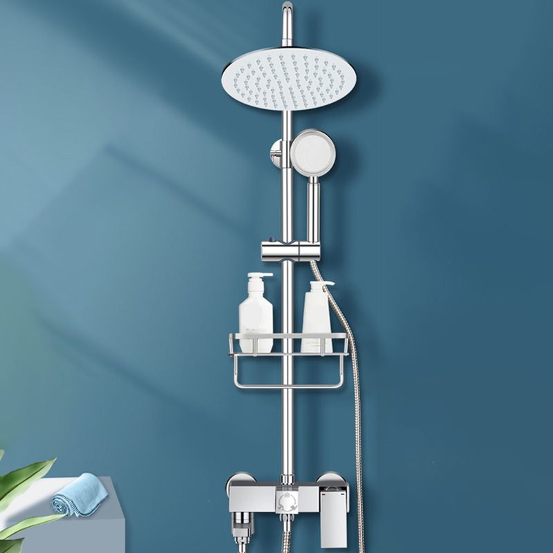 Sikunuo | Modern Shower System Handle Lever Wall Mounted Spot Resist Copper Shower System