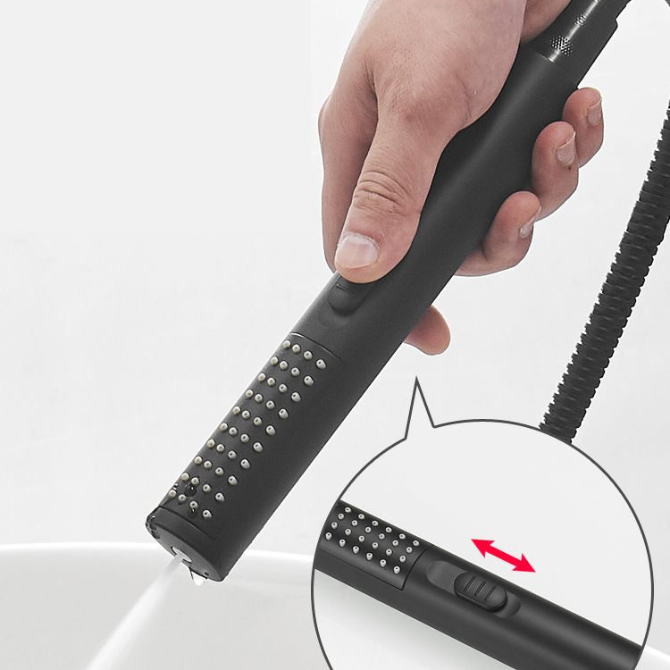 Sikunuo | Swivel spout bathtub faucet single lever handle hand shower bathtub filling valve with shower hose