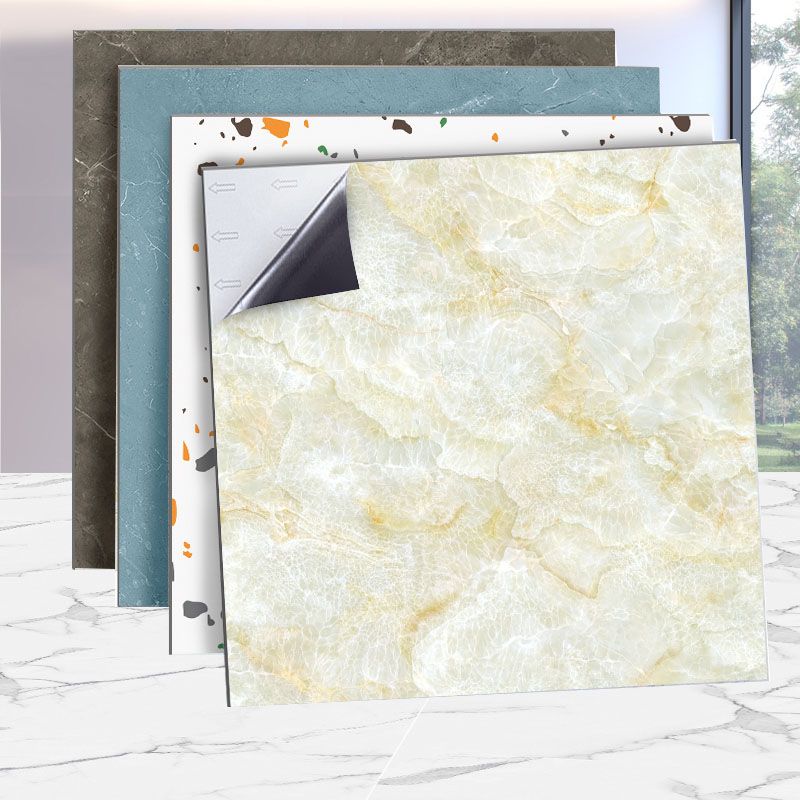 Sikunuo | Peel and Stick PVC Flooring Marble Look Flooring Vinyl