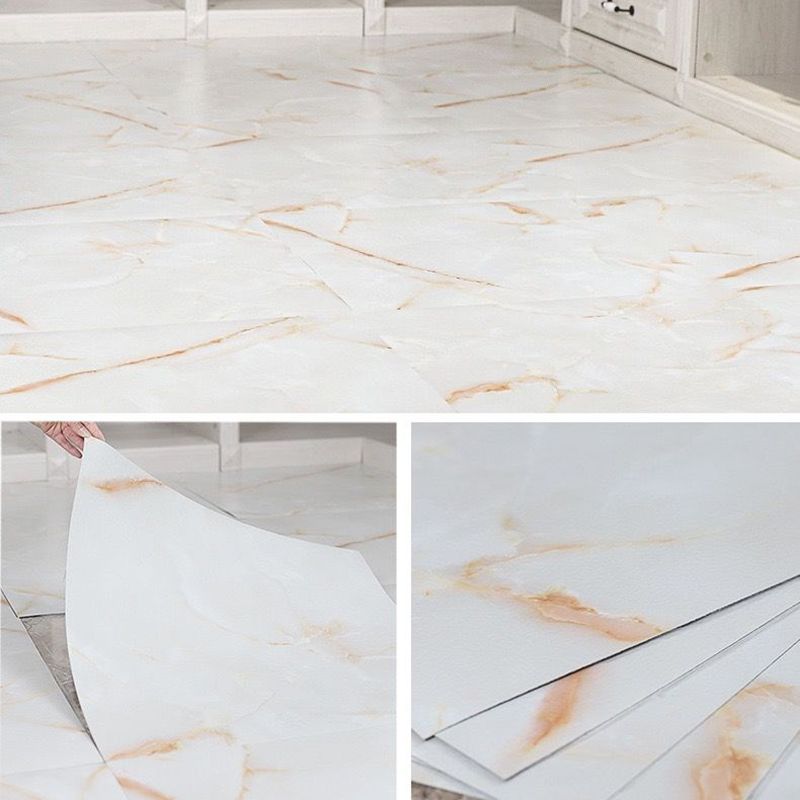 Sikunuo | 24" x 24" x 1.2mm Vinyl Floor Square Peel and Stick PVC Floor