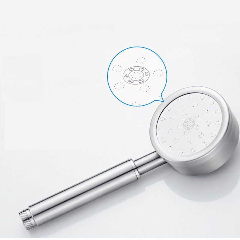 Sikunuo | Metal Handheld Showerhead Modern Solid Color Round Showerheads