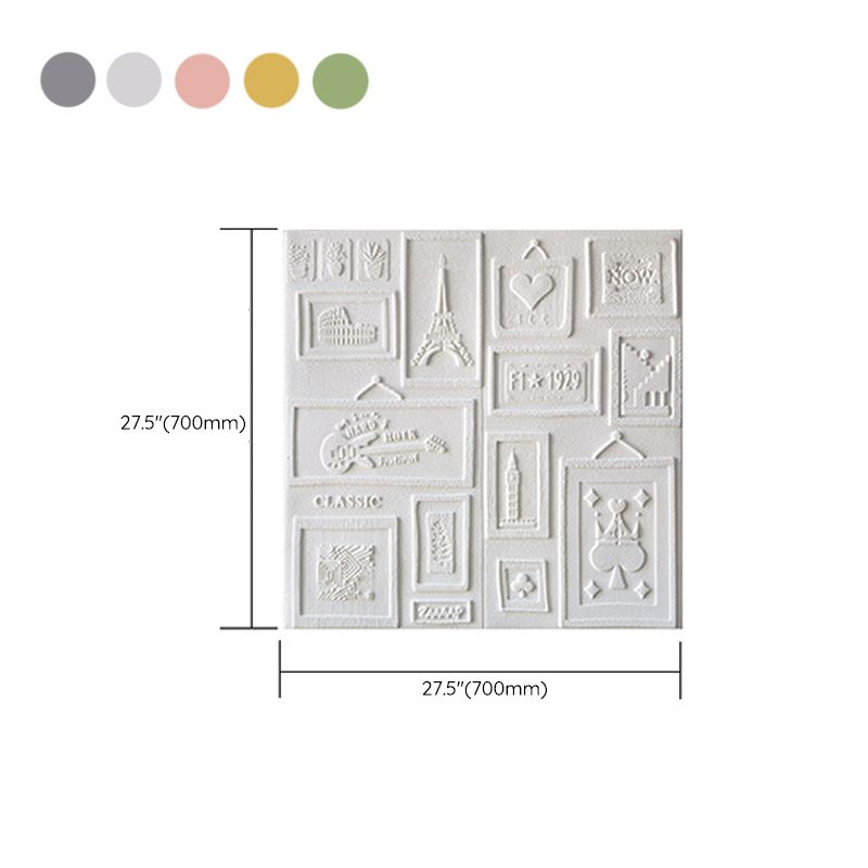 Sikunuo | Interior Wall Cladding 3D Print Peel and Stick Waterproof Wall Panel