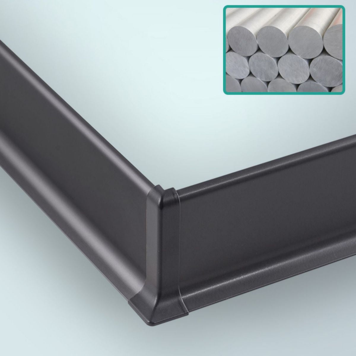 Sikunuo | Trim panel metal interior scratch-resistant waterproof tin splash guard trim
