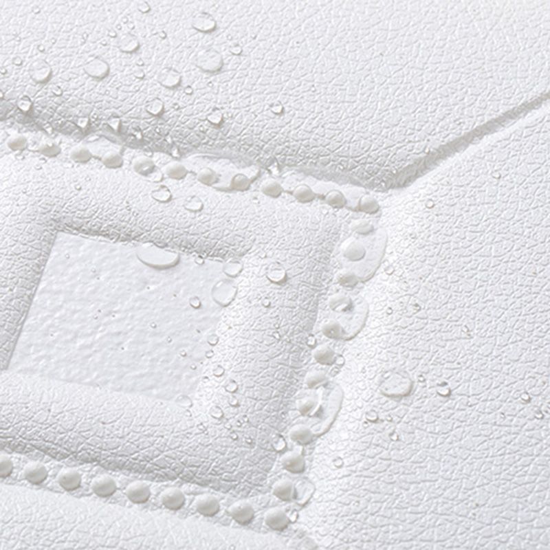Sikunuo | Glam Style Foam Water-Resistant Wall Cladding Living Room 3D Embossing Wall Cladding
