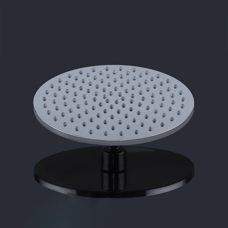 Sikunuo | Contemporary Rainfall Shower Head Combo Round Single Spray Shower Combo