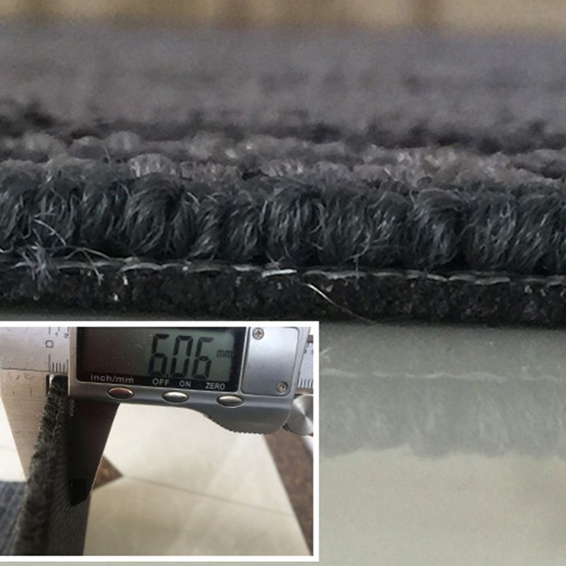 Sikunuo | Dark Color Level Loop Carpet Tile Non-Slip Self-Adhesive Indoor Office Carpet Tiles