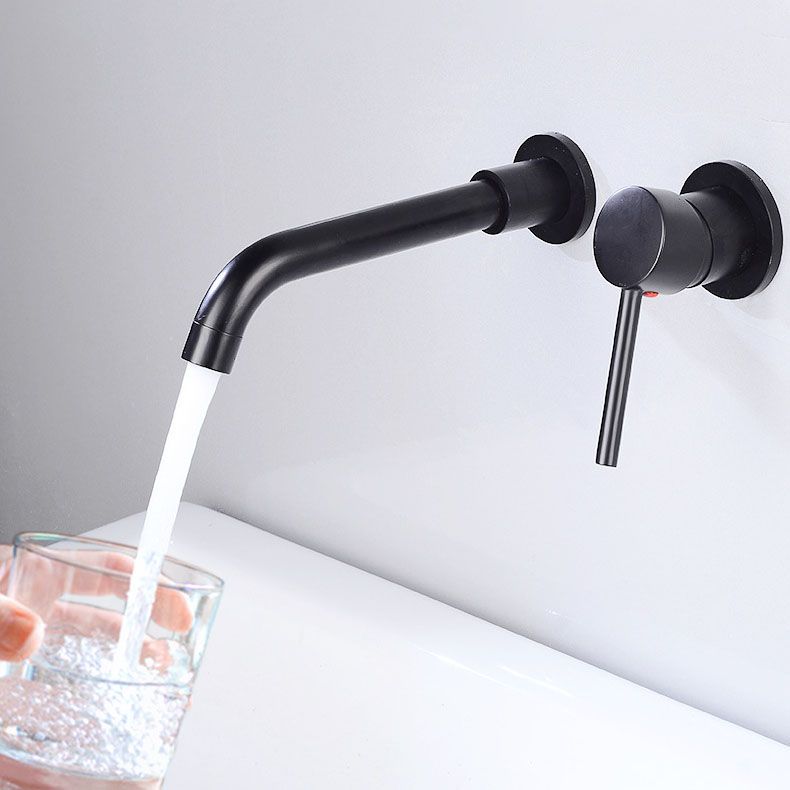 Sikunuo | Wall mounted metal bathtub faucet single lever swivel bathtub tap trim