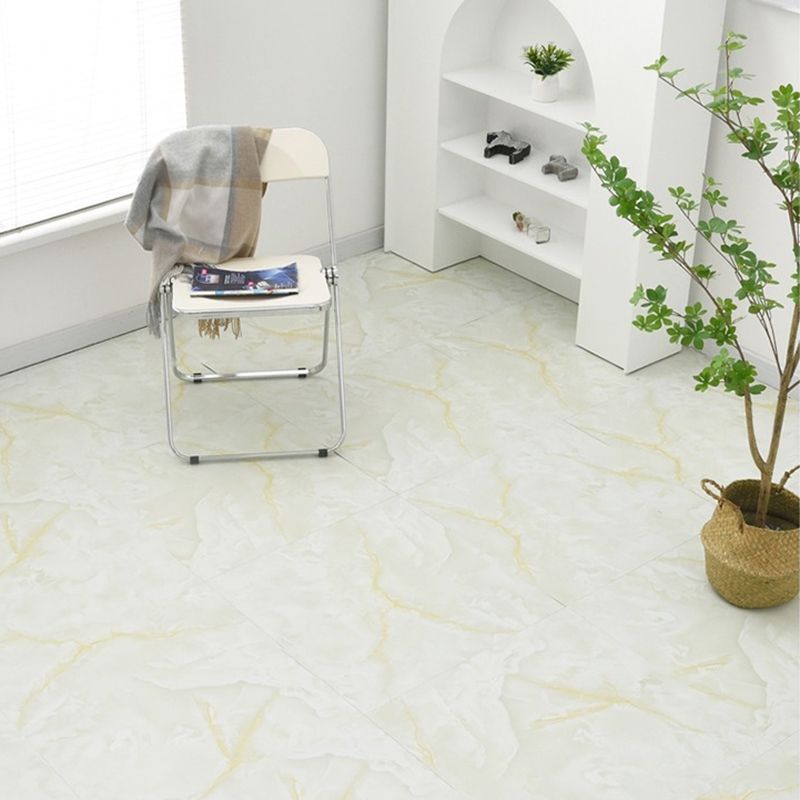 Sikunuo | Marbling Plastic Floor Waterproof Peel & Stick Floor Tiles